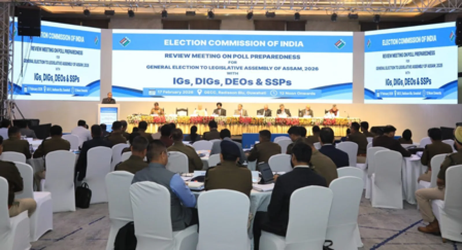 असम चुनाव 2026: गुवाहाटी में चुनाव आयोग की सर्वदलीय बैठक; बिहू त्योहार और 'सिंगल फेज' वोटिंग पर राजनीतिक दलों का जोर