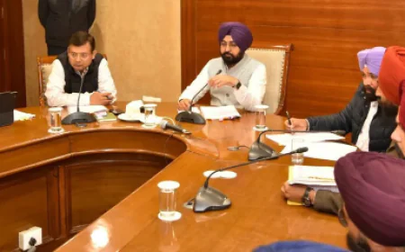 पंजाब सरकार हर वर्ग के कल्याण के लिए प्रतिबद्ध: राजस्व मंत्री हरदीप सिंह मुंडियां ने यूनियनों की मांगों पर दिया भरोसा