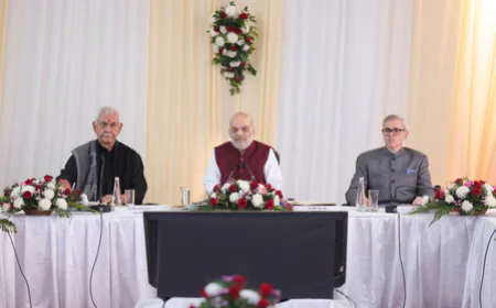 जम्मू में अमित शाह की हाई-लेवल बैठक: ₹200 करोड़ का स्पोर्ट्स निवेश और ब्याज मुक्त ऋण की बड़ी घोषणा