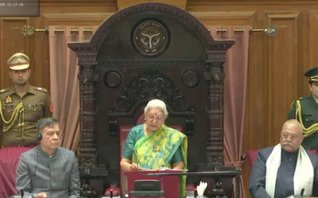 UP बजट सत्र 2026: राज्यपाल के अभिभाषण के बीच सपा का 'गो बैक' हंगामा; CM योगी ने पेश किया आर्थिक विजय का दावा