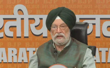 'एपस्टीन फाइल्स' विवाद पर हरदीप पुरी का पलटवार: राहुल गांधी को बताया बेबुनियाद आरोप लगाने वाला नेता