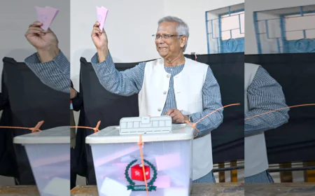 Bangladesh Election 2026: डॉ. यूनुस ने अतीत के 'बुरे सपने' को पीछे छोड़ने का किया आह्वान