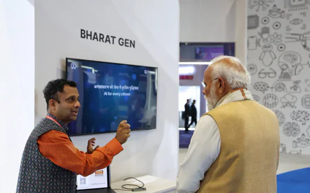 AI का वैश्विक हब बना भारत! पीएम मोदी ने भारत मंडपम में किया 'इंडिया एआई इम्पैक्ट एक्सपो 2026' का आगाज़