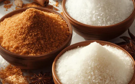 क्या आप जानते है ब्राउन शुगर और व्हाइट शुगर के बीच का फर्क जानें इनके न्यूट्रिशन