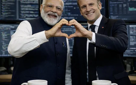AI की दुनिया में भारत-फ्रांस की 'दिल वाली' दोस्ती: राष्ट्रपति मैक्रों ने शेयर की पीएम मोदी के साथ AI जनरेटेड फोटो; कहा "जब दोस्त मिलते हैं, तो इनोवेशन होता है"