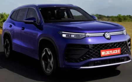 Volkswagen Tayron R Line प्रीमियम 7 सीटर SUV हुई लॉन्च जानें कीमत