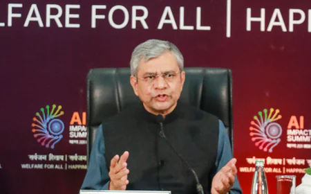 भारत बना दुनिया का AI हब: अश्विनी वैष्णव ने किया 270 अरब डॉलर के निवेश का खुलासा, 80 देशों ने थामा भारत का हाथ
