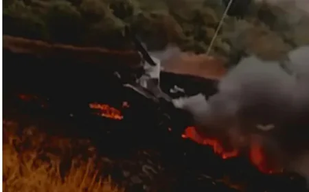 चतरा में  विमान हादसा: रांची से दिल्ली जा रही एयर एंबुलेंस क्रैश, घने जंगलों में सर्च ऑपरेशन जारी