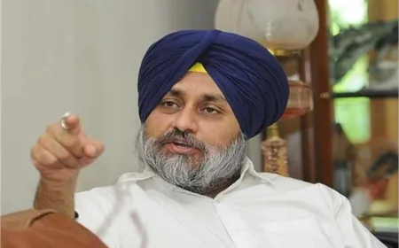 "बयान बदलने वाला मुख्यमंत्री पद के लायक नहीं!" सुखबीर बादल का भगवंत मान पर सीधा हमला