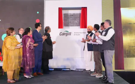 पंजाब में खुला दक्षिण एशिया का सबसे बड़ा पशु फीड प्लांट: 300 करोड़ के निवेश से किसानों की बदलेगी तकदीर