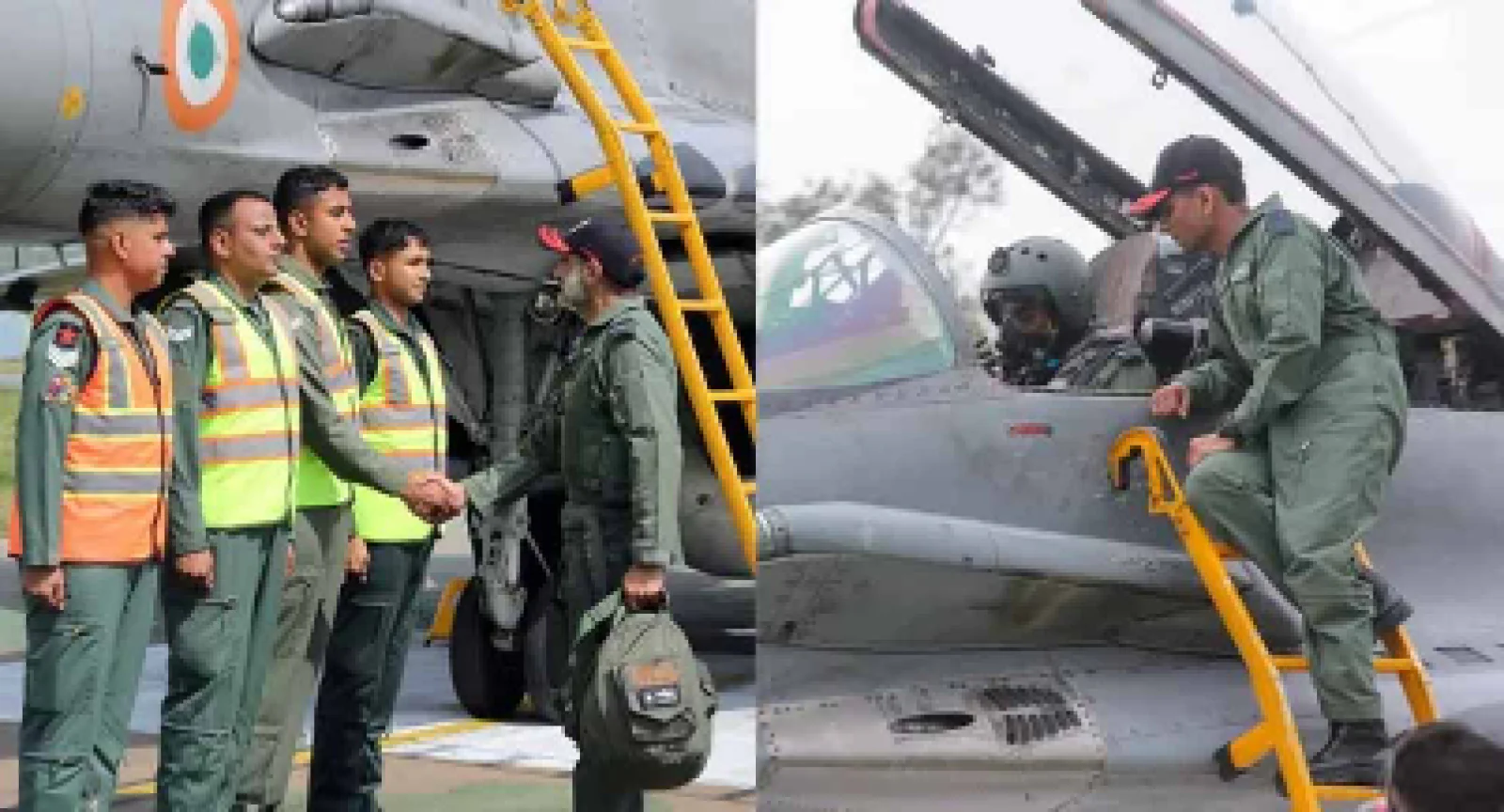 वायुसेना प्रमुख अमरप्रीत सिंह की आदमपुर विज़िट: मिग-29 में भरी उड़ान, परखीं सीमावर्ती एयरबेस की क्षमताएं