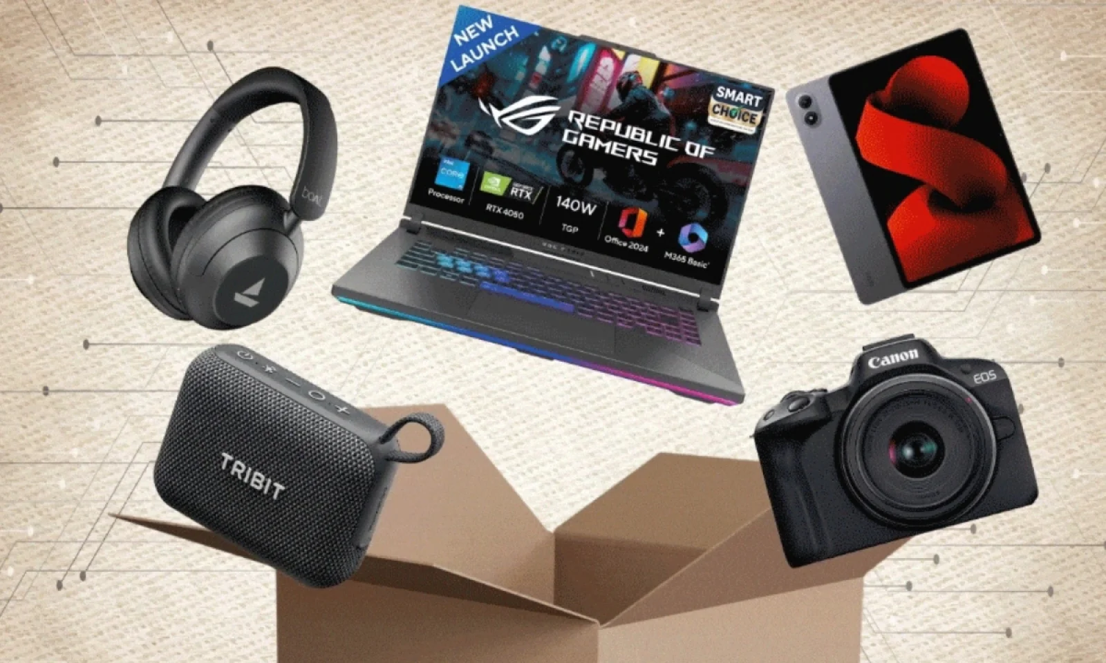 अमेज़न मेगा इलेक्ट्रॉनिक्स डेज़ सेल 2026 में मिल रही शानदार छूट ऑफर लिमिटेड टाइम