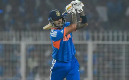 टी20 वर्ल्ड कप फाइनल: भारत बनाम न्यूजीलैंड में कौन है 'सिक्सर किंग'? देखें टॉप 5 लिस्ट