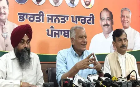 सुनील जाखड़ का आप सरकार पर बड़ा हमला: "बिजली निगम को दिवालिया करने की रची जा रही है साजिश"