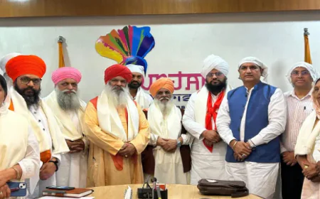 गुरु रविदास जी का 650वां प्रकाश पर्व: पंजाब सरकार की ₹100 करोड़ की भव्य योजना, ड्रोन शो और 4 विशाल शोभायात्राएं होंगी मुख्य आकर्षण