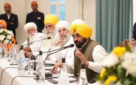 अमृतसर से CM मान का बड़ा ऐलान: "आस्था से खिलवाड़ करने वालों को कभी माफ नहीं किया जाएगा!