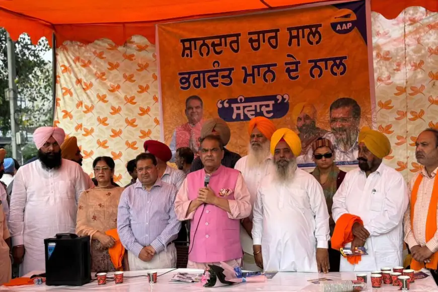 वर्षों में मान सरकार ने कर दिखाया'- कैबिनेट मंत्री संजीव अरोड़ा