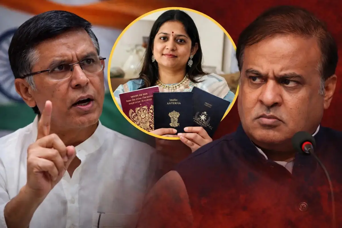 पासपोर्ट' वाले आरोप पर भड़के सीएम हिमंता, मानहानि केस की दी चेतावनी