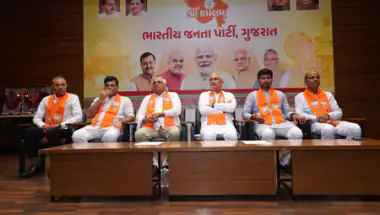 भाजपा स्थापना दिवस: 'देश सबसे पहले' के संकल्प के साथ गांधीनगर में जश्न, सीएम पटेल ने गिनाईं उपलब्धियां