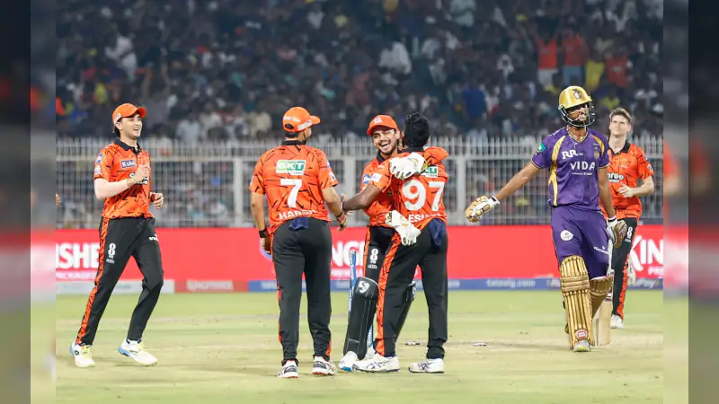आईपीएल 2026: ईडन गार्डन्स में हैदराबाद का धमाका, केकेआर को 65 रनों से दी करारी शिकस्त