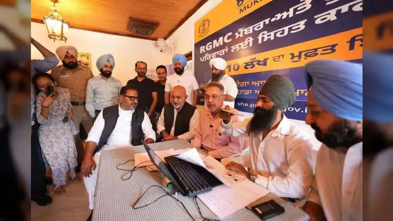 पटियाला: राजिंद्रा जिमखाना क्लब में सेहत कैंप का सफल आयोजन, 500 से अधिक सदस्यों ने बनवाए सेहत कार्ड