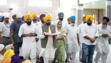 गुरुद्वारा जोतीसर साहिब में नतमस्तक हुए सीएम मान: "बेअदबी के खिलाफ सख्त कानून बनाने का मौका मिलना सौभाग्य", ईश्वर का किया धन्यवाद