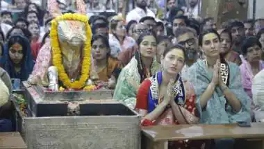 बाबा महाकाल की शरण में तमन्ना भाटिया: भस्म आरती में हुईं शामिल, कहा- 'बुलावा आता है तभी नसीब होते हैं दर्शन'