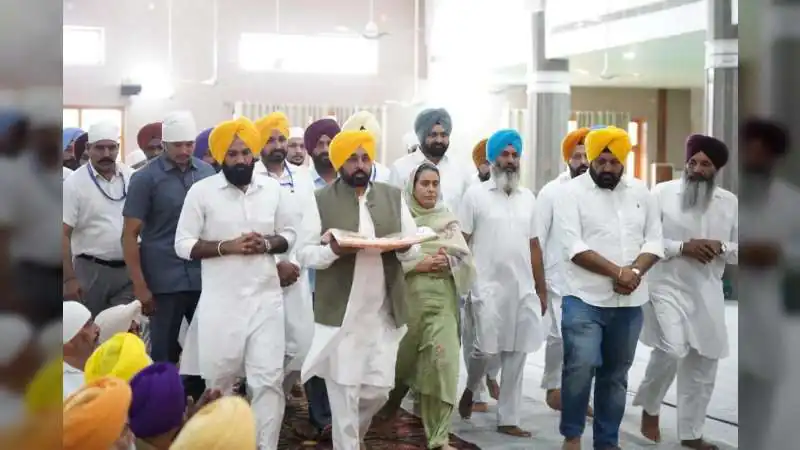 गुरुद्वारा जोतीसर साहिब में नतमस्तक हुए सीएम मान: "बेअदबी के खिलाफ सख्त कानून बनाने का मौका मिलना सौभाग्य", ईश्वर का किया धन्यवाद