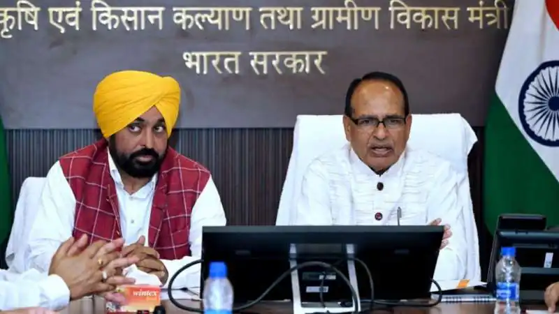 भगवंत मान-शिवराज सिंह चौहान मुलाकात: पंजाब की खेती के भविष्य पर अहम चर्चा, फसल विविधीकरण पर जोर