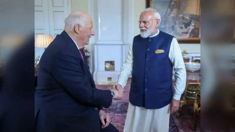 PM मोदी को नॉर्वे का सर्वोच्च सम्मान: किंग हेराल्ड V ने 'ऑर्डर ऑफ मेरिट' से नवाजा, दोनों देशों के बीच ऐतिहासिक 'ग्रीन पार्टनरशिप' का ऐलान