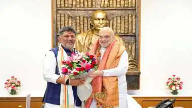 कर्नाटक के विकास एजेंडे पर मंथन: सीएम शिवकुमार ने अमित शाह से की मुलाकात, सुरक्षा और चीनी उद्योग पर हुई अहम चर्चा