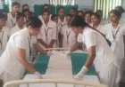 Jehanabad News: जीएनएम कॉलेज में नर्सिंग छात्राओं को मिला बेड मेकिंग का प्रैक्टिकल प्रशिक्षण, मरीजों की देखभाल और संक्रमण नियंत्रण के सिखाए गए आधुनिक तरीके