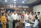 Bilaspur BJP Protest: कानून व्यवस्था पर बिलासपुर में भाजपा का प्रदर्शन, रणधीर शर्मा बोले- मानसून सत्र में सरकार को घेरेंगे