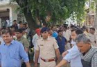 Bagaha News: बगहा में जमीन विवाद ने पकड़ा तूल, पैमाइश के दौरान प्रशासन का विरोध, दोनों पक्ष जांच को तैयार