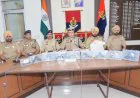 अमृतसर में पुलिस की बड़ी कार्रवाई, नाबालिग समेत 5 गिरफ्तार; 9 पिस्तौल और 6 किलो से ज्यादा हेरोइन बरामद