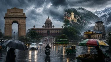 Rain Alert 7 August 2026: दिल्ली-UP समेत 15 राज्यों में भारी बारिश का अलर्ट, जानिए कहां सबसे ज्यादा असर की चेतावनी