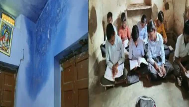 Alwar : जर्जर भवन और शिक्षकों की कमी से नाराज छात्रों ने स्कूल में जड़ा ताला, 174 बच्चों की पढ़ाई प्रभावित