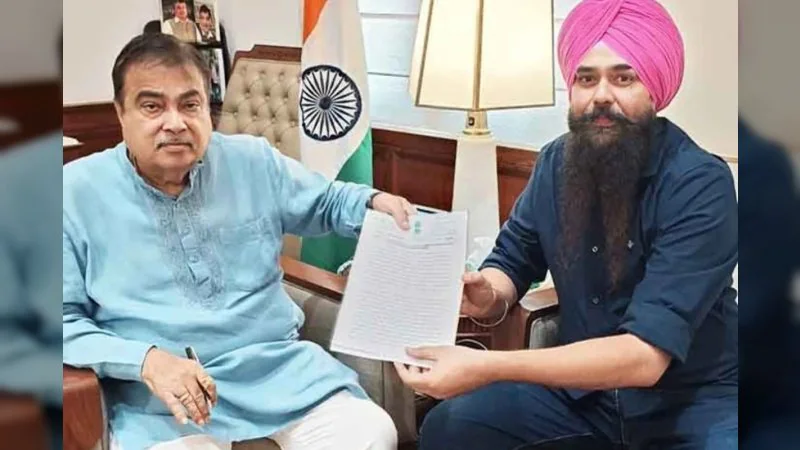 Punjab News: नितिन गडकरी से मिले AAP सांसद मालविंदर सिंह कंग, बंगा–गढ़शंकर–श्री आनंदपुर साहिब मार्ग को National Highway बनाने की उठाई मांग