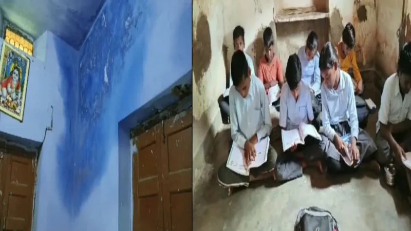 Alwar : जर्जर भवन और शिक्षकों की कमी से नाराज छात्रों ने स्कूल में जड़ा ताला, 174 बच्चों की पढ़ाई प्रभावित