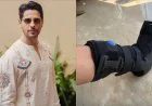 Sidharth Malhotra Injured: पैर में चोट वॉकिंग बूट की शेयर की फोटो