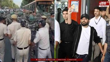 Delhi News : कनॉट प्लेस में तिरंगा मार्च पर पुलिस की कार्रवाई