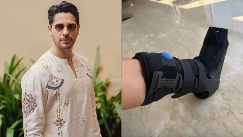 Sidharth Malhotra Injured: पैर में चोट वॉकिंग बूट की शेयर की फोटो