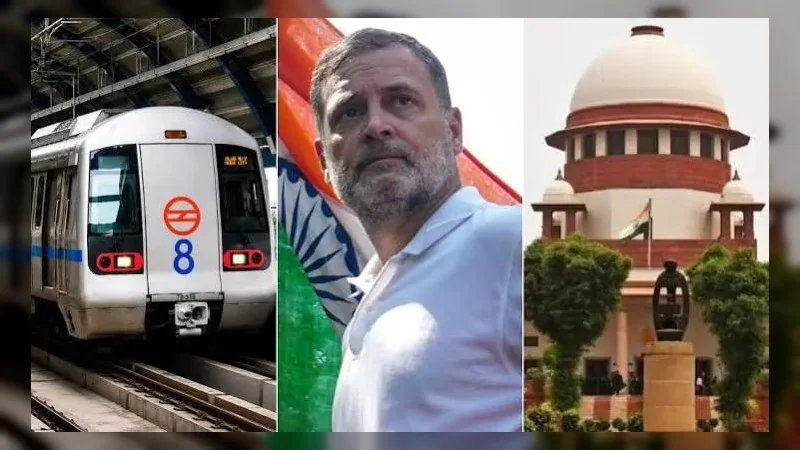 INDIA Bloc Protest updates:  दिल्ली में INDIA ब्लॉक के नेताओं के सुप्रीम कोर्ट मार्च, दिल्ली में 6 मेट्रो स्टेशन बंद