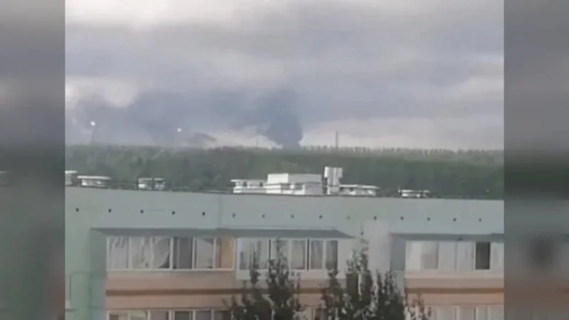 Ukraine Drone Attack Russia: तेल टर्मिनल में आग, 1 की मौत